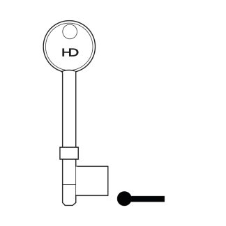 L154 - B437 UNION PLAIN BIT 3L BLANK