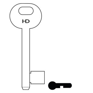 L160 - B442 6 UNION KB428/6 ML BLANK