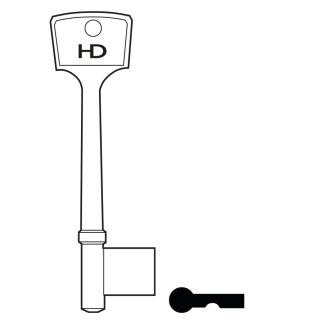 L173 - B555 5 FLEET 2L MORTICE BLANK