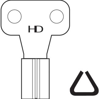 L220 - SK404 SHORT METER BOX KEY