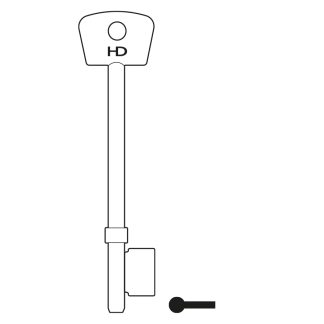 L233 - B360R CHUBB 3G110 RIM LENGTH