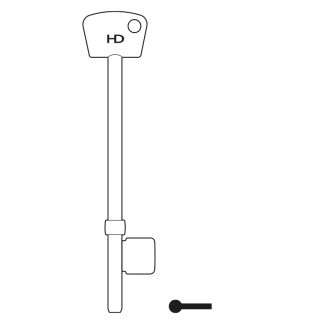 L234 - B371R CHUBB 3G114 RIM LENGTH