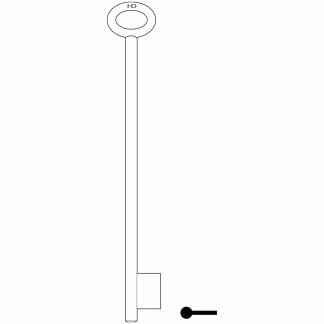 L321 - 307X2 EXTRA LONG 5.5G PIN SAFE BLANK