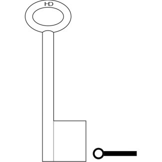 L327 - 127 X 6G 1IN BIT PIPE SAFE BLK