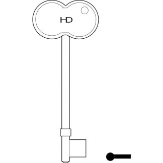 L332 - ETB504 EASYTURN KEY BLANK
