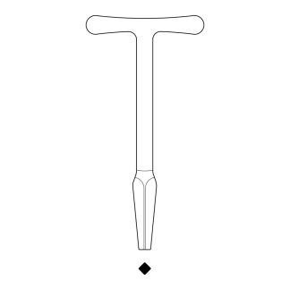 L333 - BK400 SQUARE BUDGET LOCK KEY