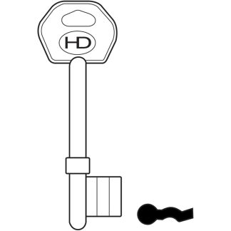 L393 - B608/1 ERA 3 LEVER RH 5.54MM PIN 4.5 GAUGE