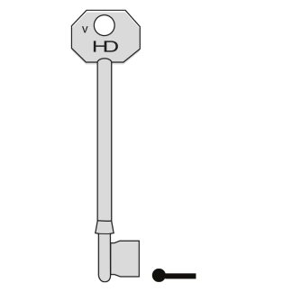 L419 - B611B ERA VECTIS BRASS BLANK
