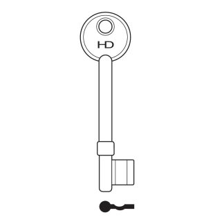 L465A - B599ANP 3L ECLIPSE MORTICE 4.5G BLANK