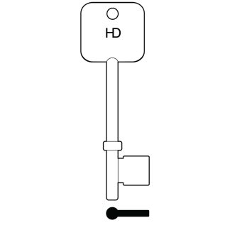 L470 - BZ300 Z00 3L KEY BLANK