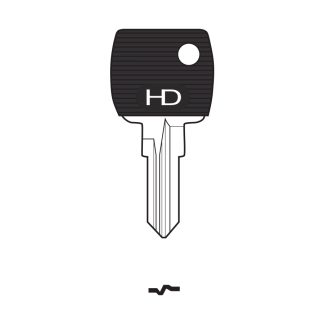 PT042 - PJ3P PLASTIC TOP CAR KEY BLANK