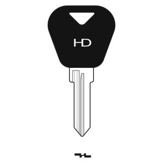 PT085 - SSA4RAP SILCA SISPA STS KEY BLANK