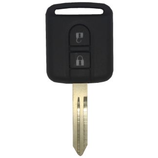 RKS011 - NISSAN MICRA 2 BUTTON SQUARE REMOTE SHELL