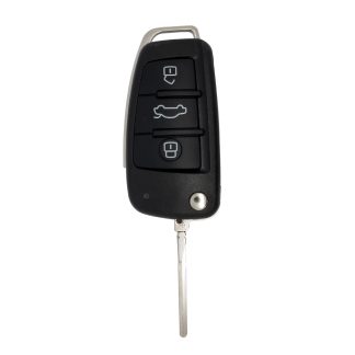 RKS045 - AUDI NEW 3 BUTTON FLIP WITH BLADE AUDI A6