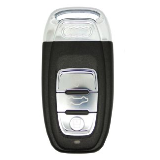 RKS047 - AUDI SMART REMOTE 3 BUTTON COMPLETE WITH EMERGENCY KEY