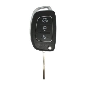 RKS065 - HYUNDAI 2ND GEN FLIP 3 BUTTON LASER