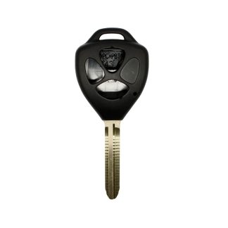 RKS070 - TOYOTA 3 BUTTON REMOTE PANIC AND TOY43 BLADE