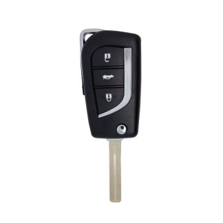 RKS084 - TOYOTA FLIP 3 BUTTON TRUNK CROWN BLADE
