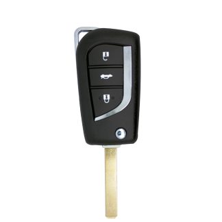 RKS085 - TOYOTA FLIP 3 BUTTON TRUNK CAROLA BLADE