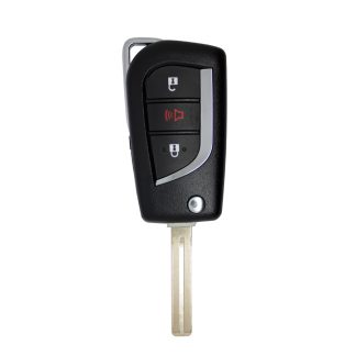 RKS087 - TOYOTA FLIP 3 BUTTON PANIC CROWN BLADE