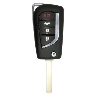 RKS091 - TOYOTA FLIP 4 BUTTON CAROLA BLADE