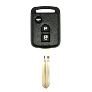 RKS093 - NISSAN MICRA 3 BUTTON SQUARE INCLUDES BOOT RELEASE BUTTON