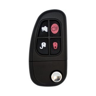 RKS112 - JAGUAR 4 BUTTON REMOTE CASE INCLUDING TIBBE BLADE