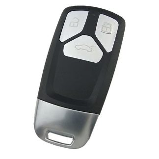 RKS195 - AUDI/VW MQB STYLE 3 BUTTON SMART REMOTE CASE AUDI TT - PLUS COMPATIBLE CASE FOR KEYDIY KD166/MLB-26