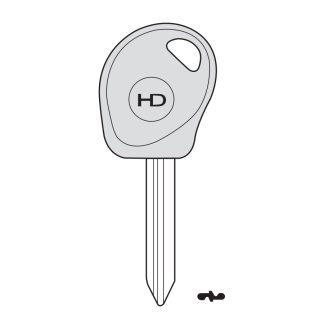 UP002 - CN22TK UNIVERSAL POD KEY FOR GLASS & CARBON CHIP TO SUIT CITROEN