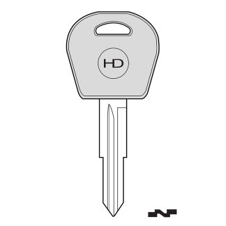 UP003 - DAE47TK UNIVERSAL POD KEY FOR GLASS & CARBON CHIP TO SUIT DAEWOO