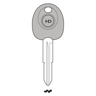 UP018 - HY12TK UNIVERSAL POD KEY FOR GLASS & CARBON CHIP TO SUIT HYUNDAI