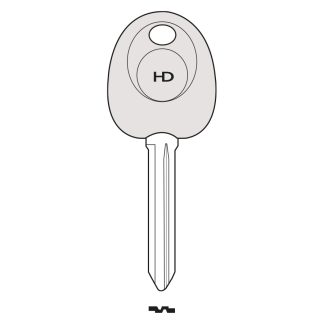 UP020 - HY14STK UNIVERSAL POD KEY FOR GLASS & CARBON CHIP TO SUIT HYUNDAI