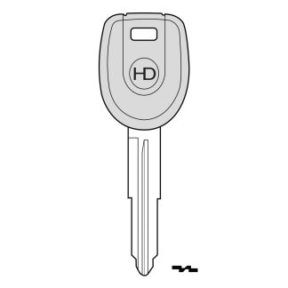 UP028 - MT8SBTK UNIVERSAL POD KEY FOR GLASS & CARBON CHIP TO SUIT MITSUBISHI