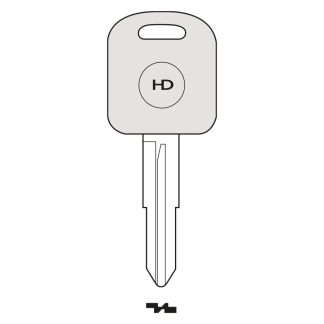 UP036 - SU17TK UNIVERSAL POD KEY FOR GLASS & CARBON CHIP TO SUIT SUZUKI