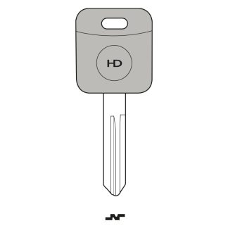 UP039 - SUB2TK UNIVERSAL POD KEY FOR GLASS & CARBON CHIP TO SUIT SUBARU