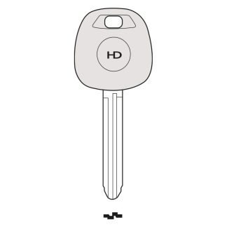 UP041 - TR47TK UNIVERSAL POD KEY FOR GLASS & CARBON CHIP TO SUIT SUZUKI