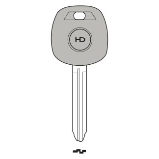 UP042 - TR47STK UNIVERSAL POD KEY FOR GLASS & CARBON CHIP TO SUIT TOYOTA