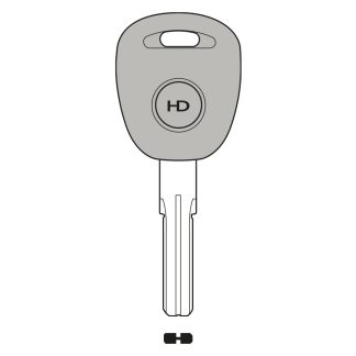 UP063 - TP00SAA-3.P SAAB POD KEY POD & INSERT