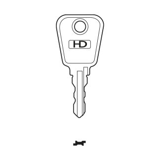 WL057 - 80007 WINLOCK WINDOW LOCK KEY
