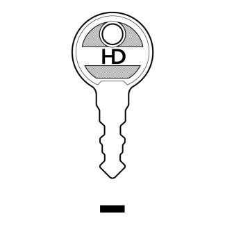 WL066 - CON1 MILA CONTOURA WINDOW KEY BLANK