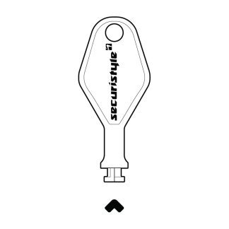 WL104 - SECURISTYLE RESTRICTOR KEY