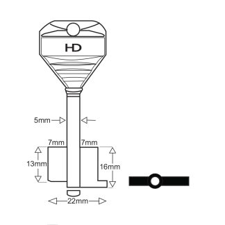 XDB036 - LF65PP 65MM DBLE BIT PIPE SAFE
