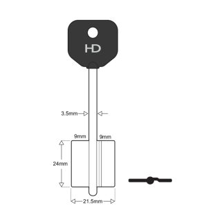 XDB056 - E-2AT1 S-5AT1P K-1ATP J-ATR2G DBLE BIT