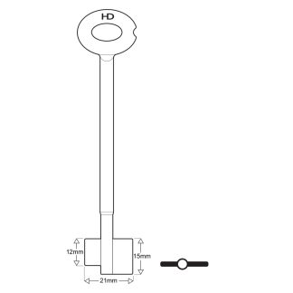 XDB089 - STV3 - STUV - 120mm SAFE BLANK