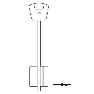 XDB105 - 2BT2 BETA 6.5G DOUBLE BIT BLANK