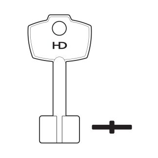 XDB113 - 1C20 CERUTTI 4.5G DOUBLE BIT BLANK