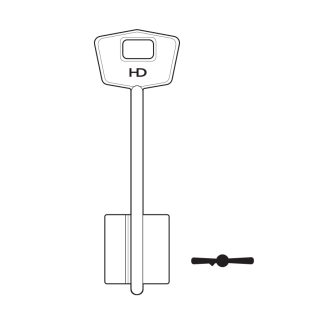XDB146 - 2MO7 MOTTURA DBL BIT SAFE BLK