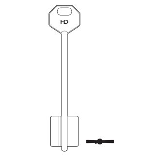 XDB149 - 2MO8R MOTTURA DBL BIT SAFE BLK
