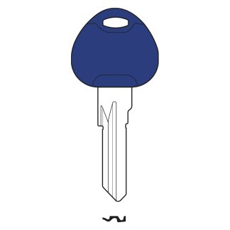 XGC078 - ATK BLUE HEADED ROCKDOOR CYLINDER KEY BLANK
