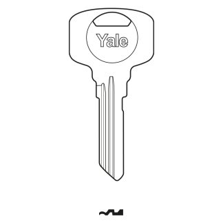 XGC081 - YL-CYL-KBB Y42A 1109 GEN YALE 1109 BLANK SHORT YAX5